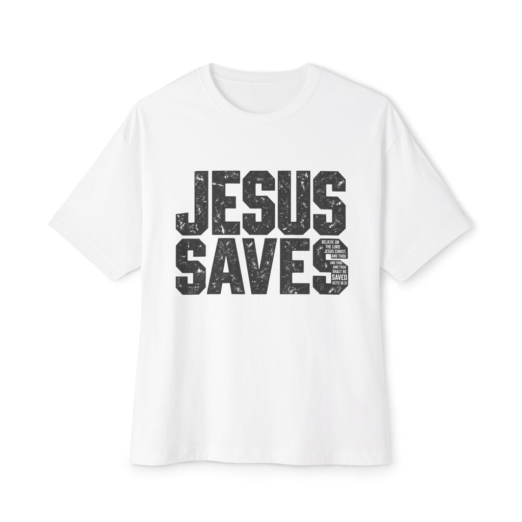 Jesus Saves Boxy Tee