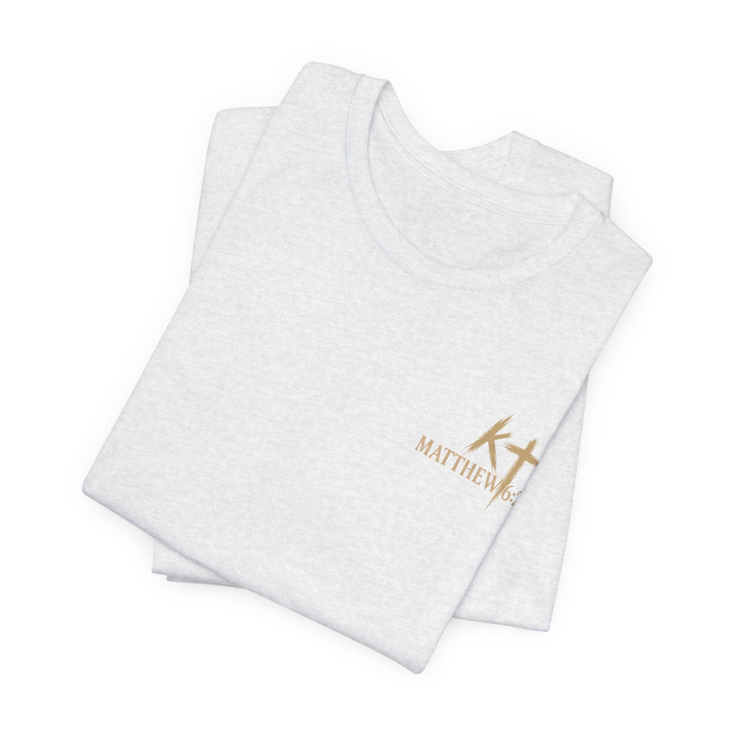 Kingdom & Tempted Christian Tee — Matthew 6:26 Inspirational T‑Shirt