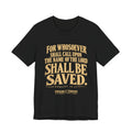 Saved (Romans 10:13) Christian Scripture T-Shirt
