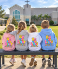 Be the Light Youth Hoodie — 'Be the Light' Matthew 5:14 Christian Kids Sweatshirt