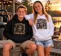 Youth Hoodie – "Jesus Saves" Camo Print Christian Sweatshirt