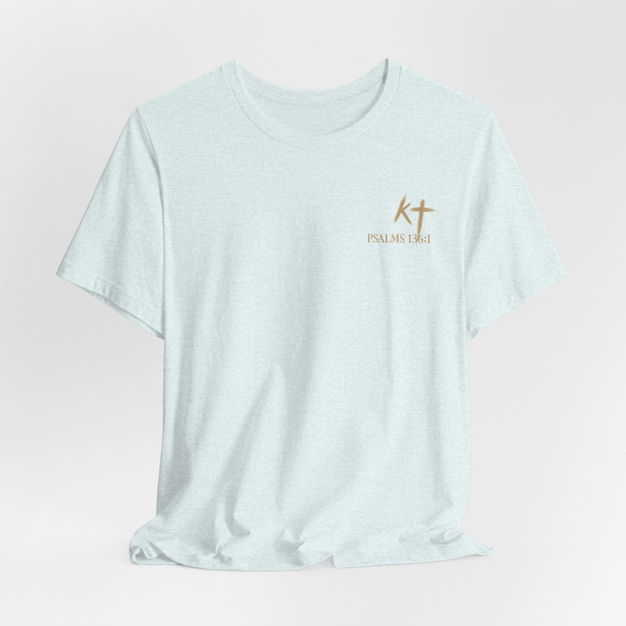 Nothing But the Blood of Jesus Tee — Christian Faith T‑Shirt with Crown of Thorns & Roses