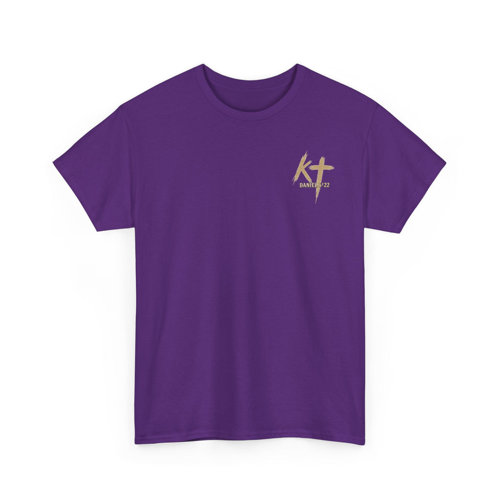 Pray With Faith Tee — Lion & Cross Christian Graphic T-Shirt