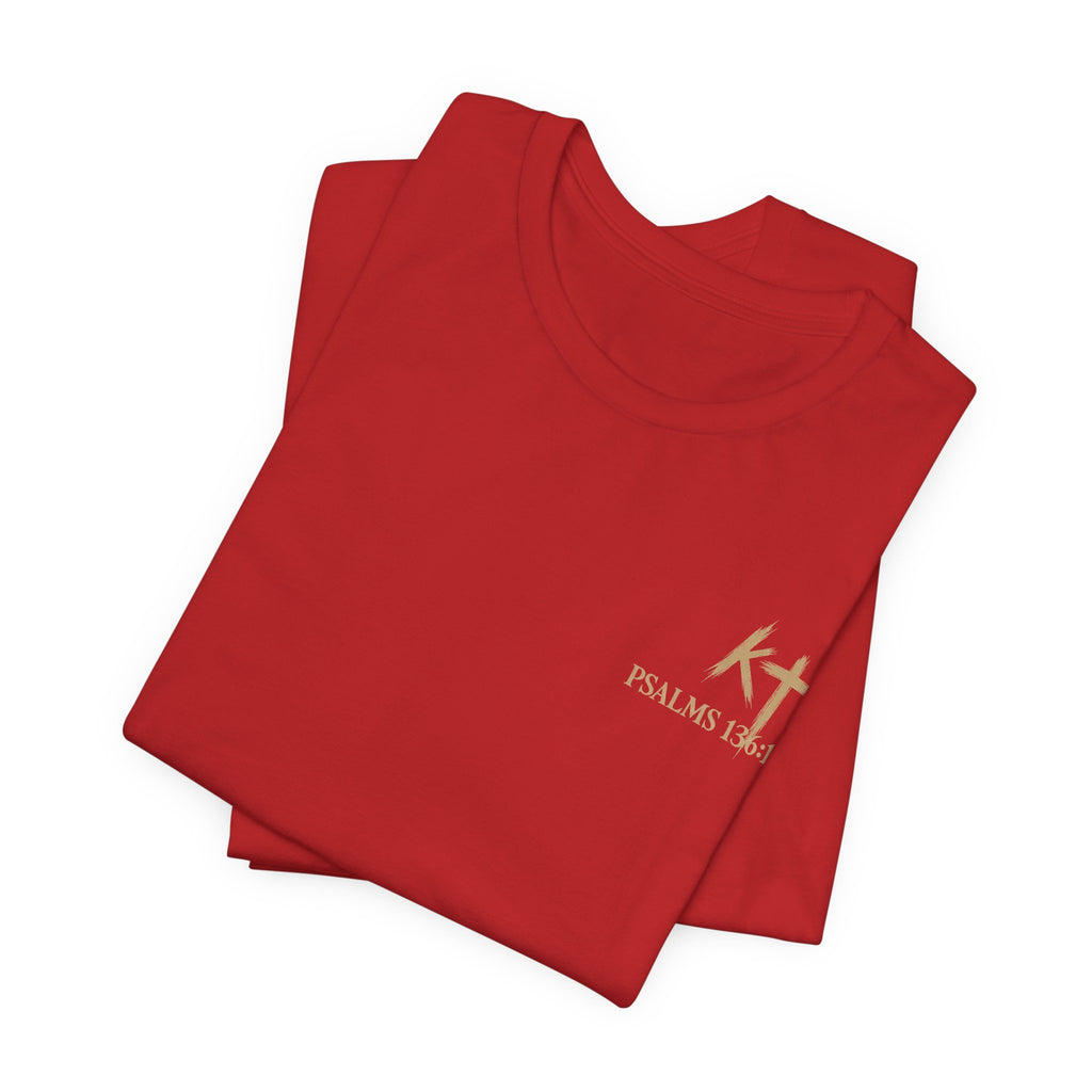 Nothing But the Blood of Jesus Tee — Christian Faith T‑Shirt with Crown of Thorns & Roses