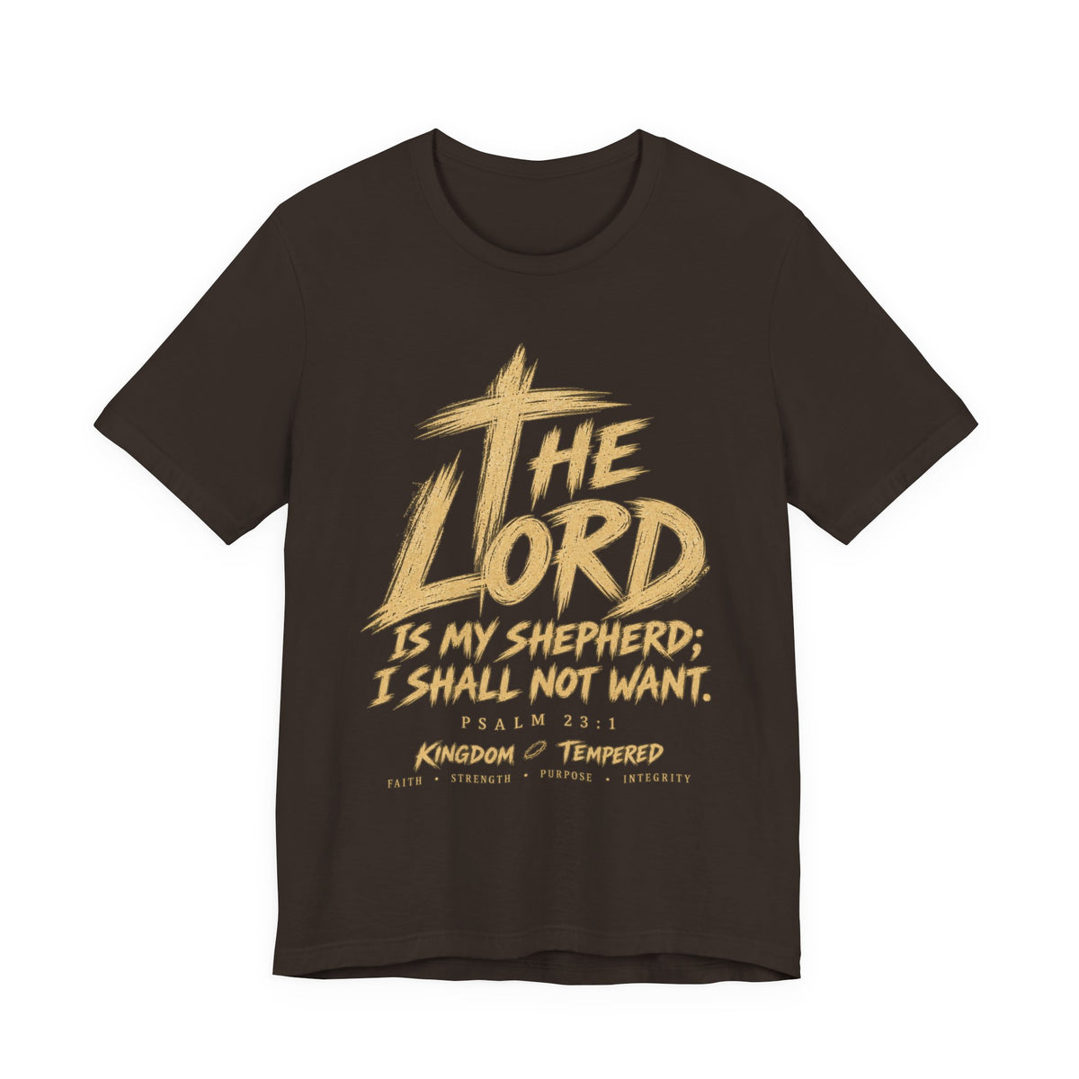 The Lord Is My Shepherd T-Shirt — Psalm 23 Faith Tee
