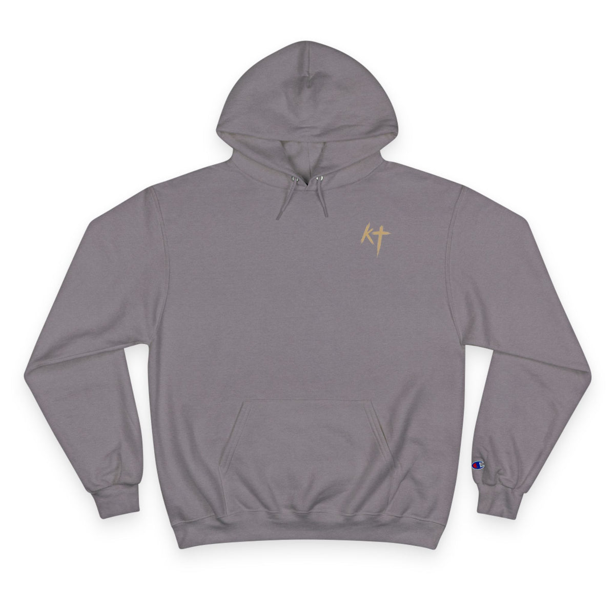 Champion Hoodie — Gold Wings Cross Graphic Hoodie