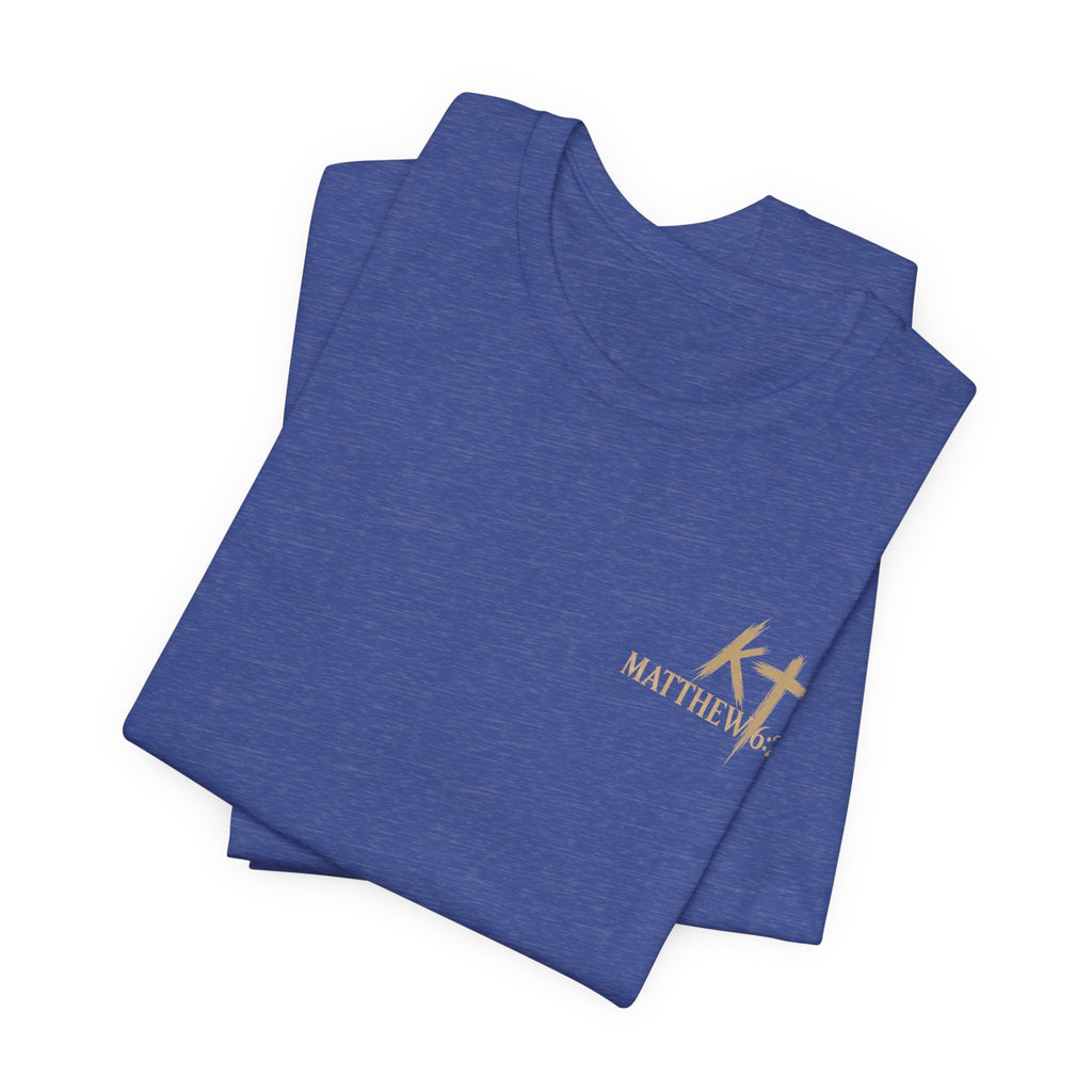 Kingdom & Tempted Christian Tee — Matthew 6:26 Inspirational T‑Shirt