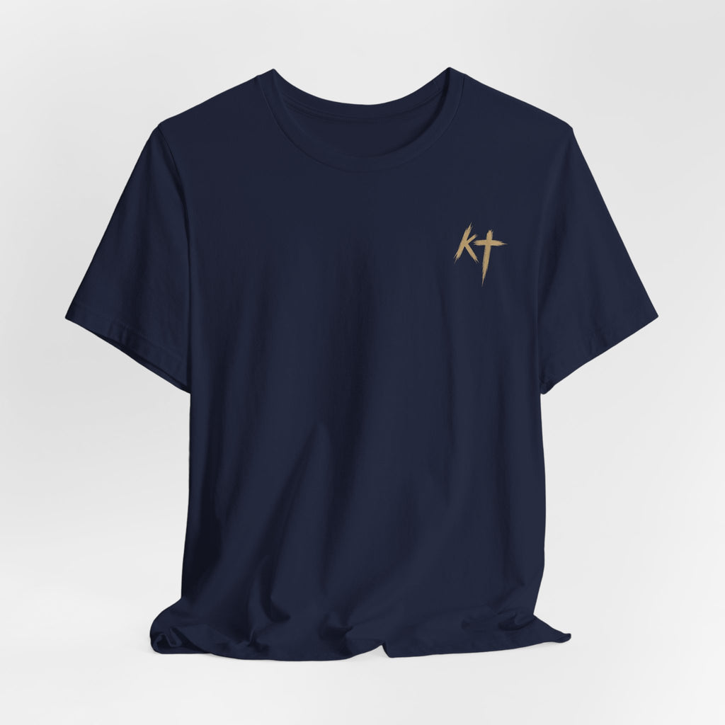 Christian Wings Cross T‑Shirt — 'They That Wait Upon the Lord' Inspirational Tee