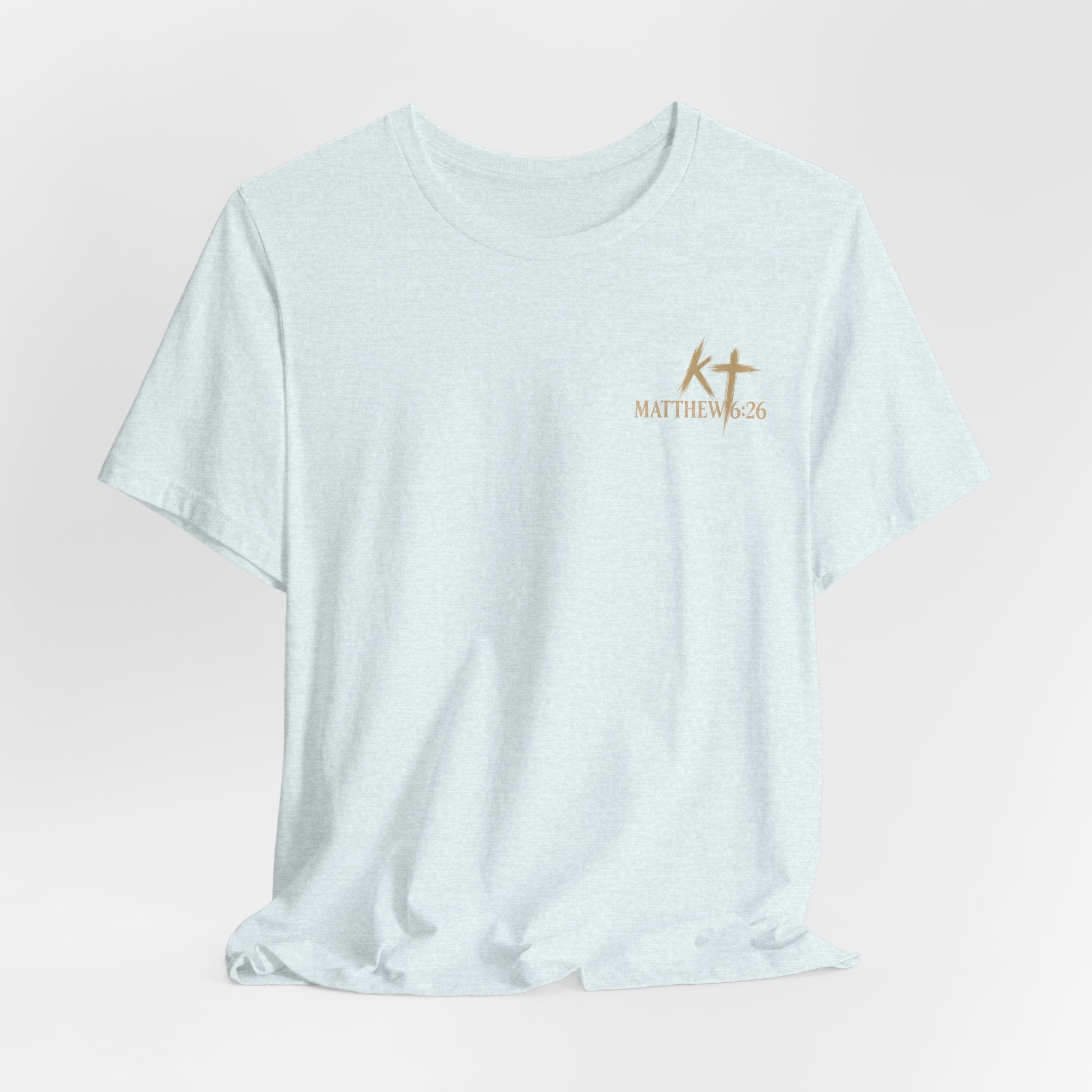 Kingdom & Tempted Christian Tee — Matthew 6:26 Inspirational T‑Shirt