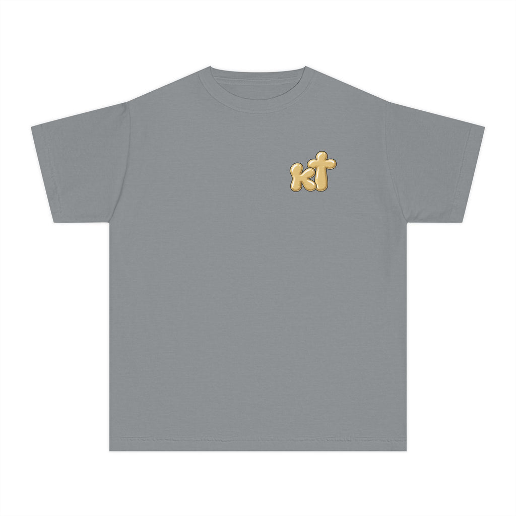 Youth Tee — "Your Faith Can Move Mountains" Mountain Graphic Christian Shirt
