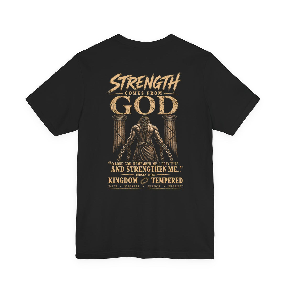 Samson my strength comes fromGOD