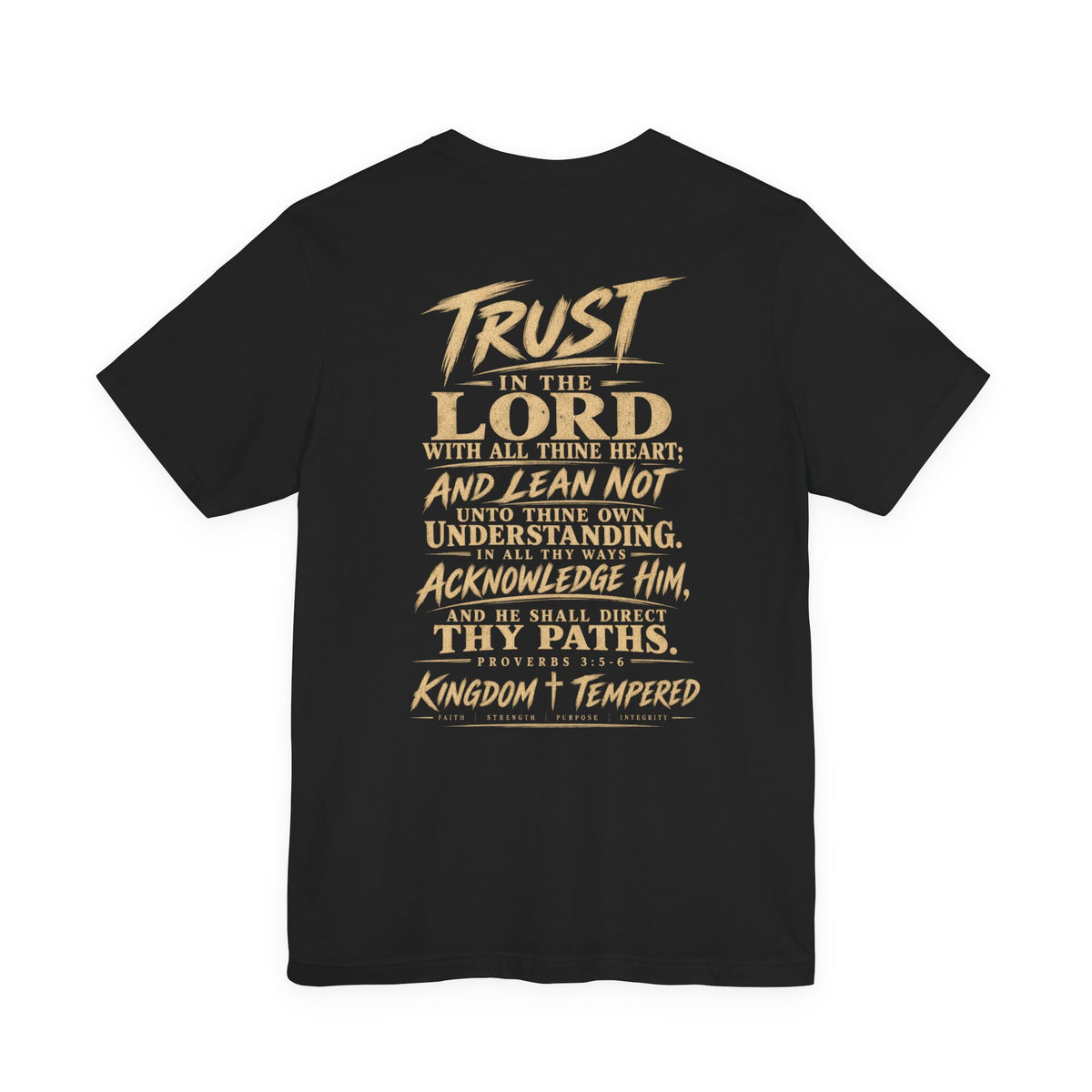 Faith T‑Shirt — "Trust in the Lord" Scripture Tee
