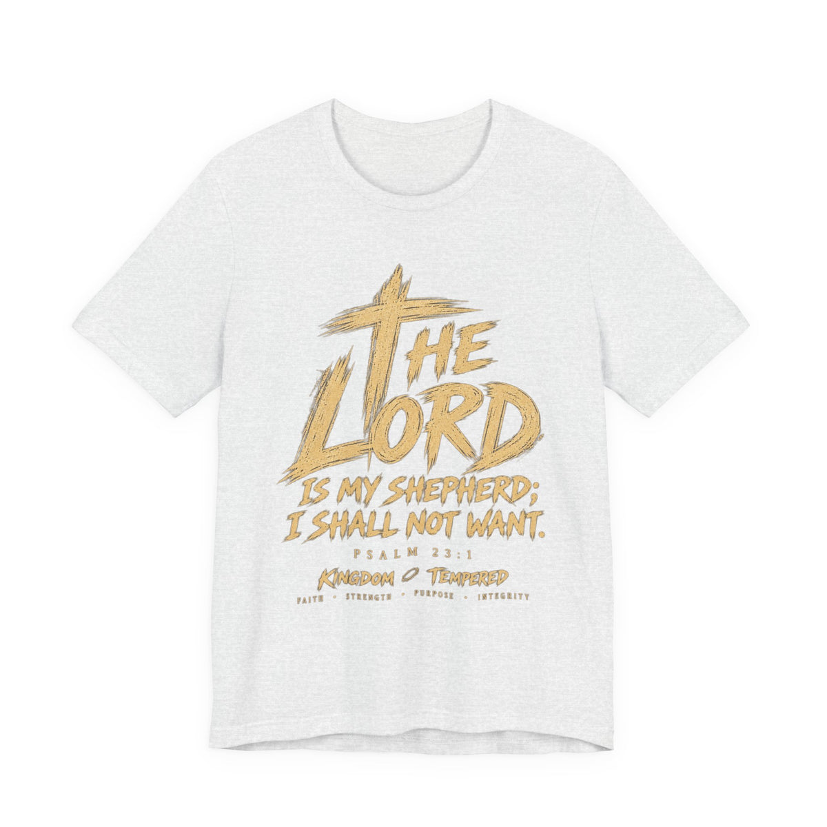 The Lord Is My Shepherd T-Shirt — Psalm 23 Faith Tee