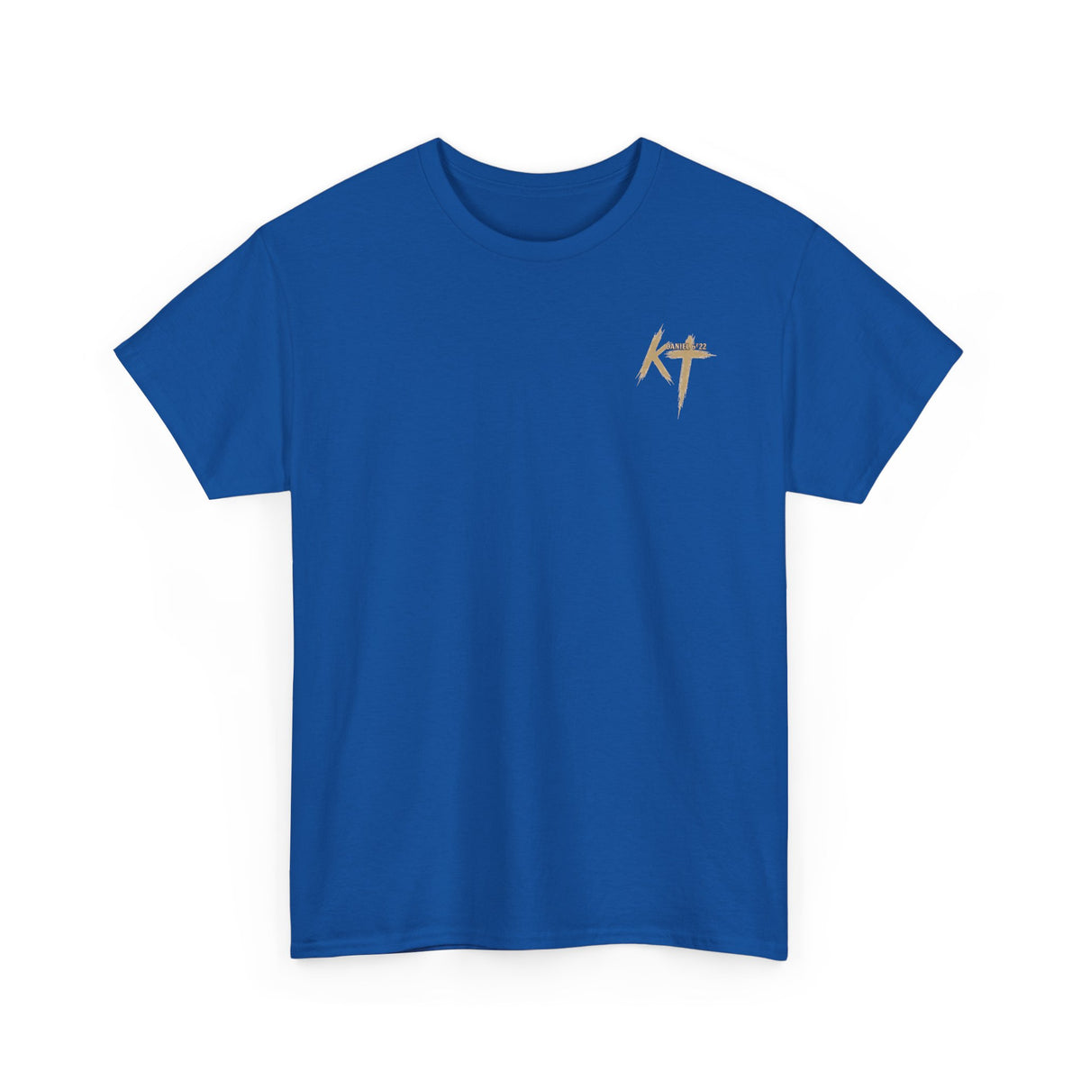 Pray With Faith Tee — Lion & Cross Christian Graphic T-Shirt