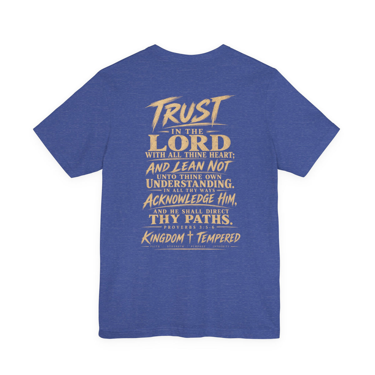 Faith T‑Shirt — "Trust in the Lord" Scripture Tee
