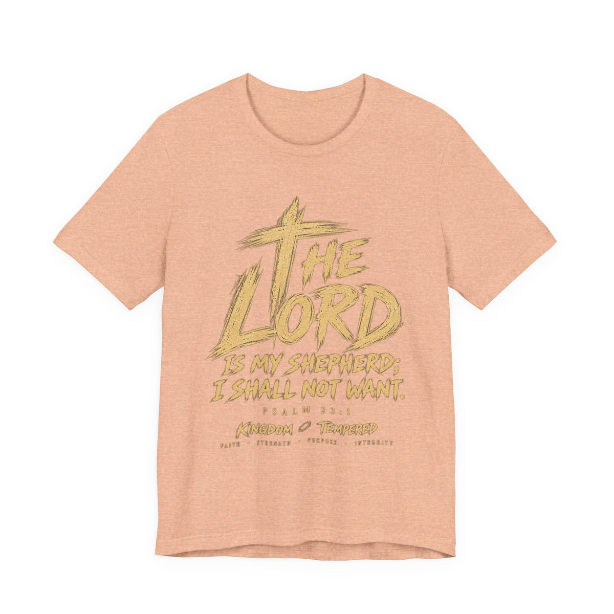The Lord Is My Shepherd T-Shirt — Psalm 23 Faith Tee