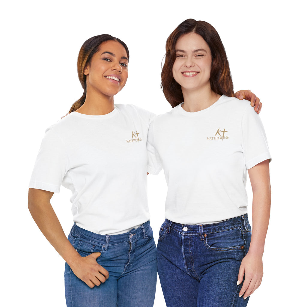 Kingdom & Tempted Christian Tee — Matthew 6:26 Inspirational T‑Shirt