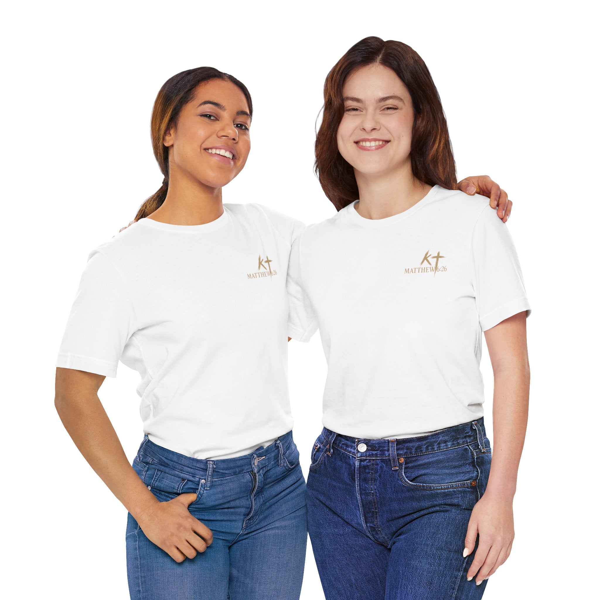 Kingdom & Tempted Christian Tee — Matthew 6:26 Inspirational T‑Shirt