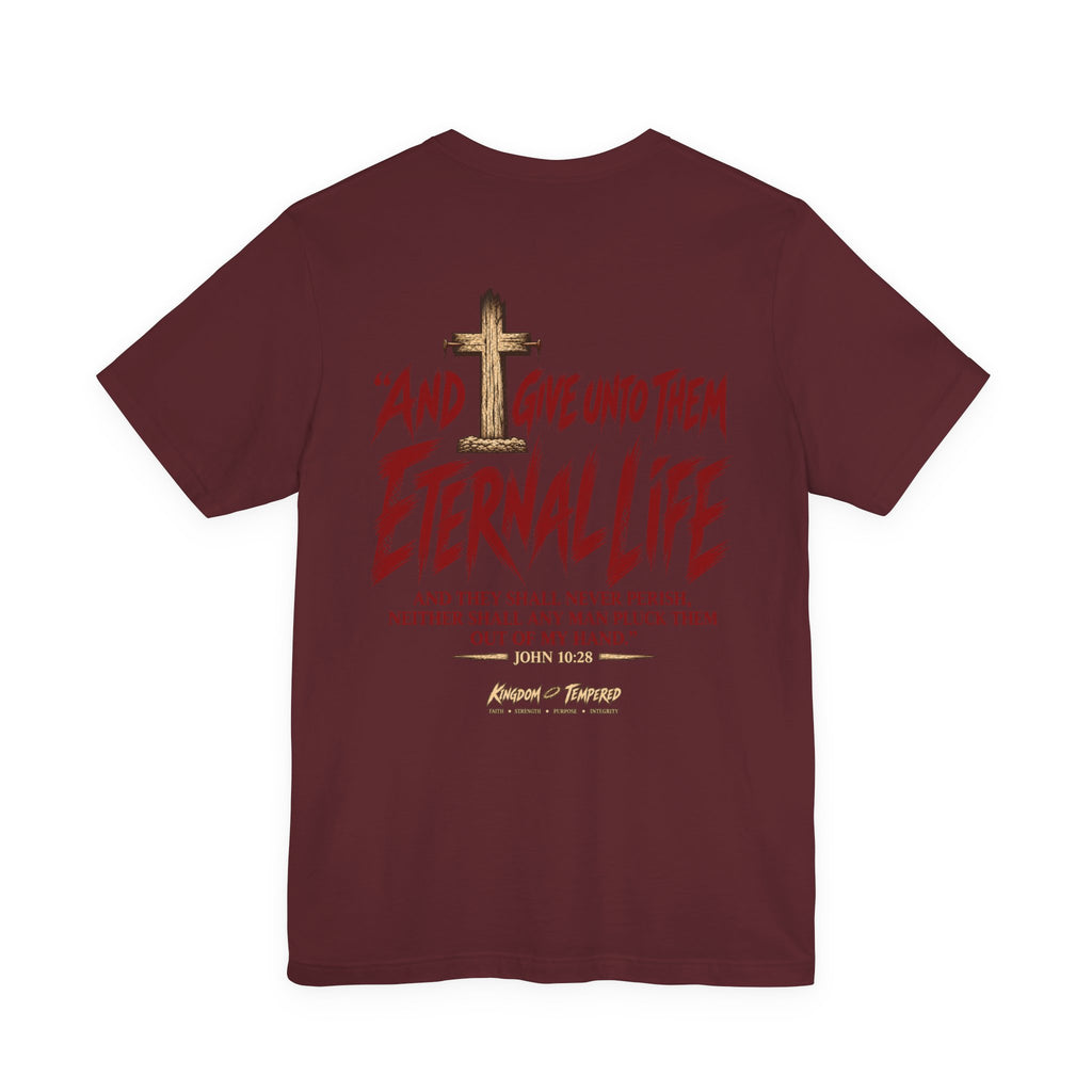 Graphic Tee - "And Give Unto Them Eternal Life" Religious Christian T-Shirt