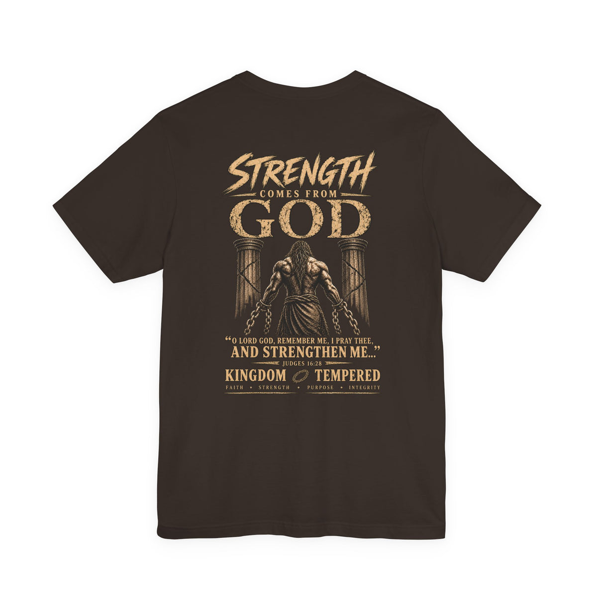 Samson my strength comes fromGOD