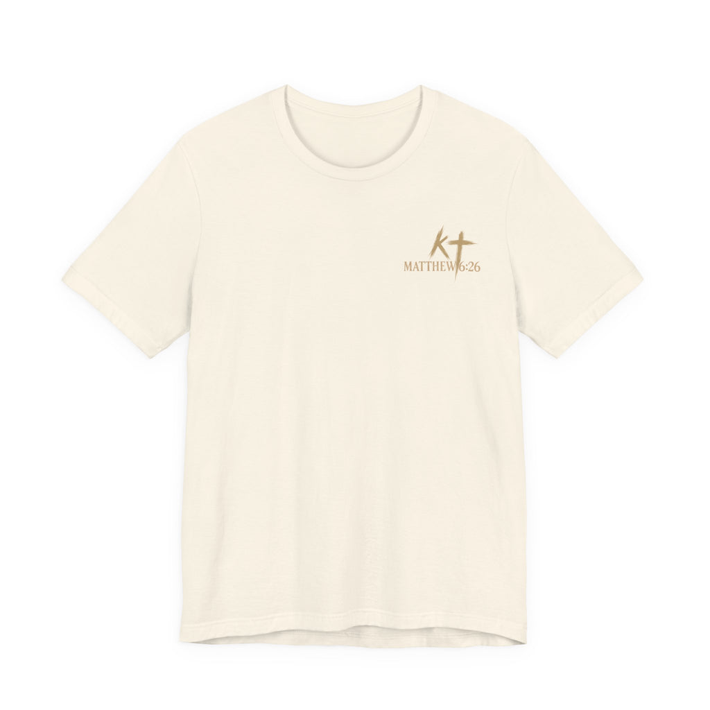 Kingdom & Tempted Christian Tee — Matthew 6:26 Inspirational T‑Shirt