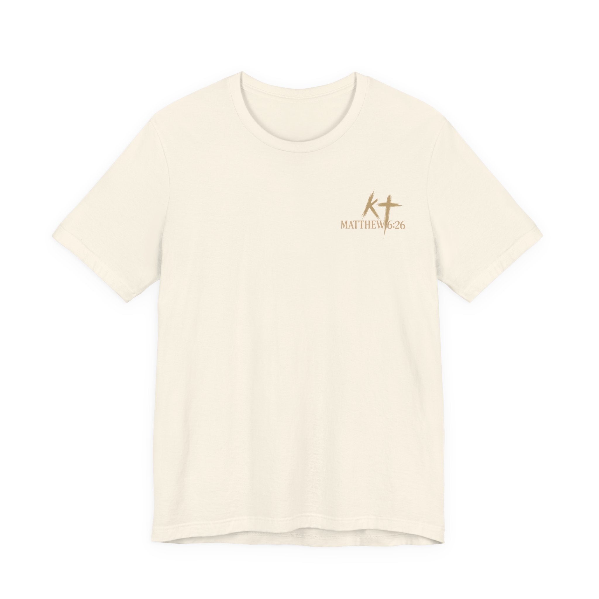 Kingdom & Tempted Christian Tee — Matthew 6:26 Inspirational T‑Shirt
