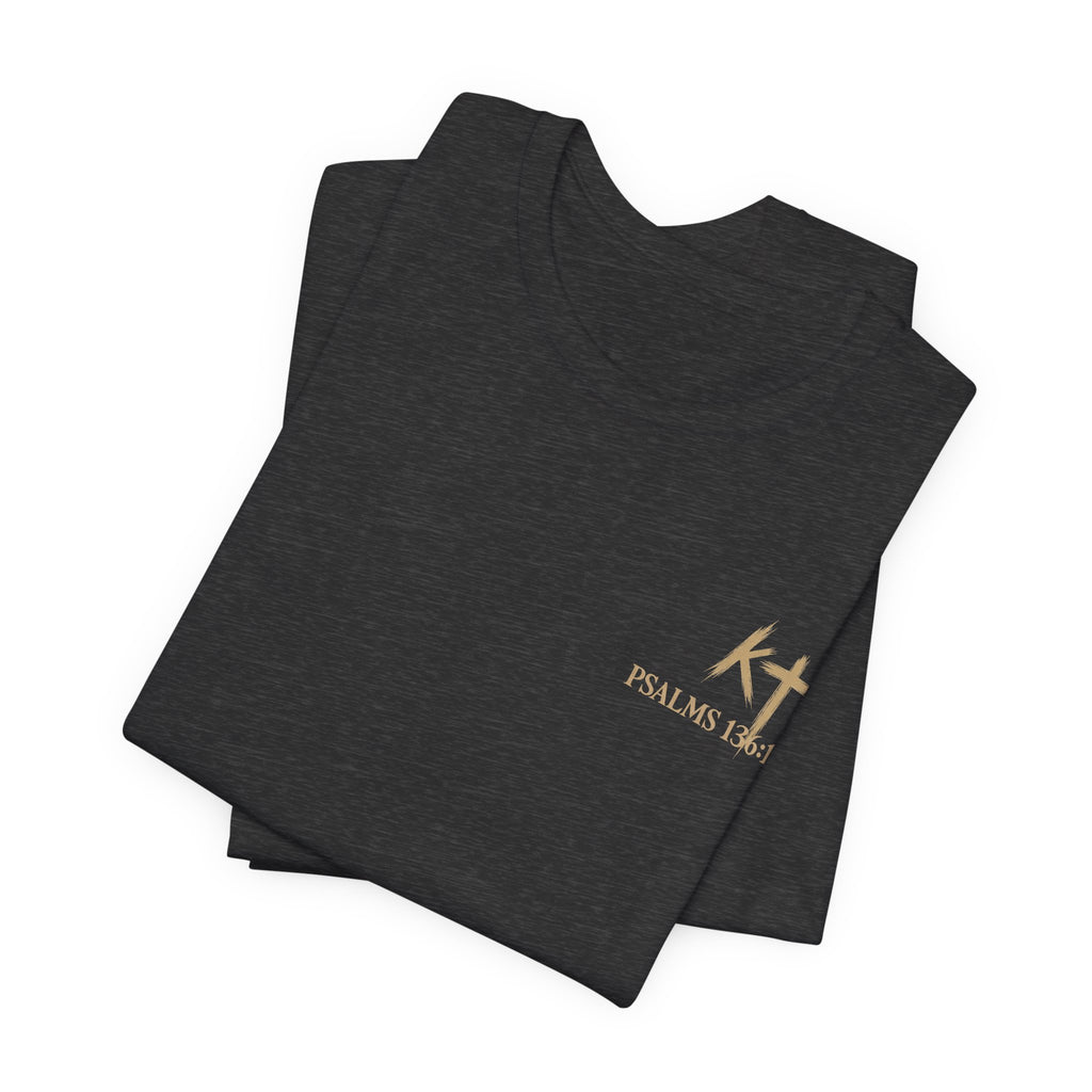 Nothing But the Blood of Jesus Tee — Christian Faith T‑Shirt with Crown of Thorns & Roses