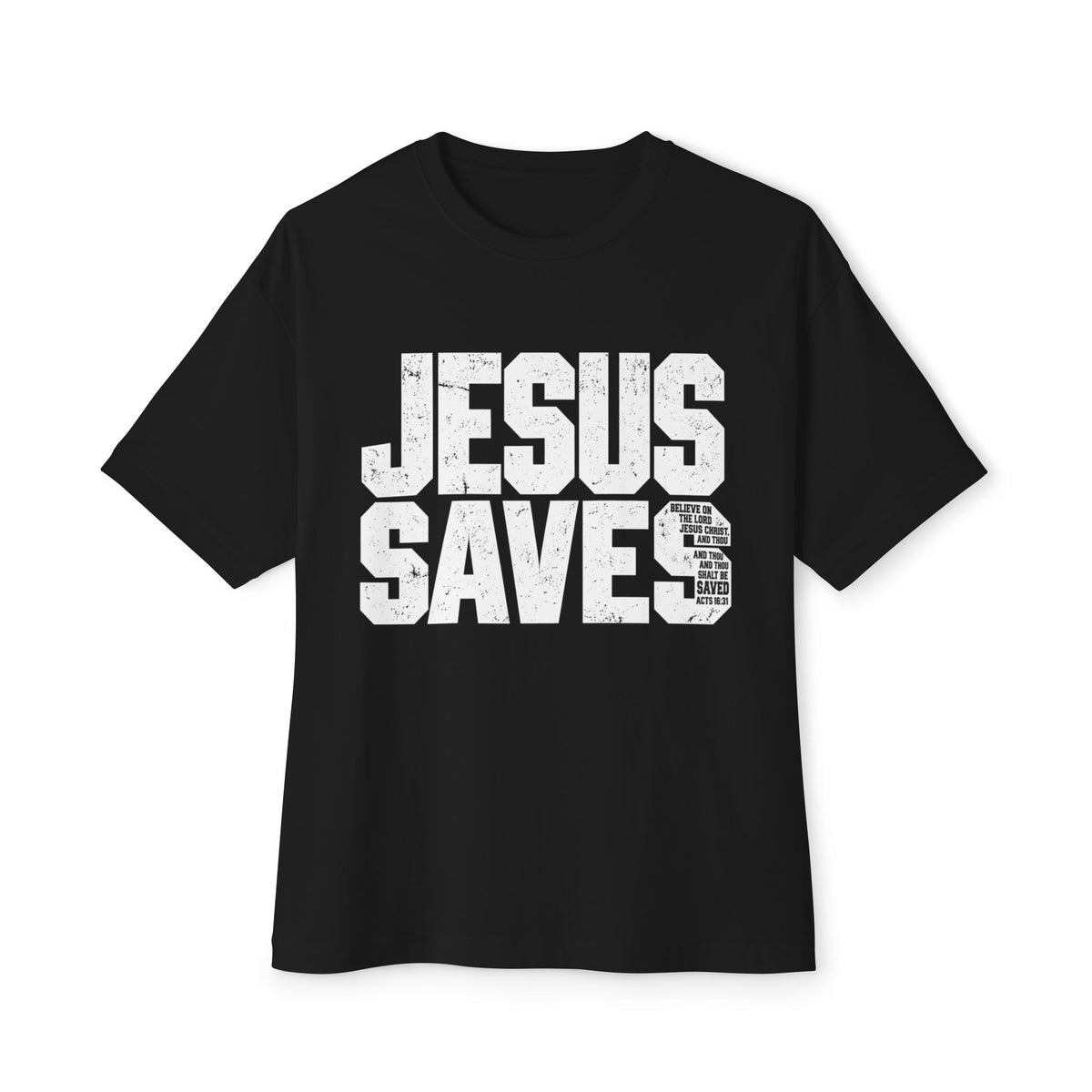 Jesus Saves Boxy Tee