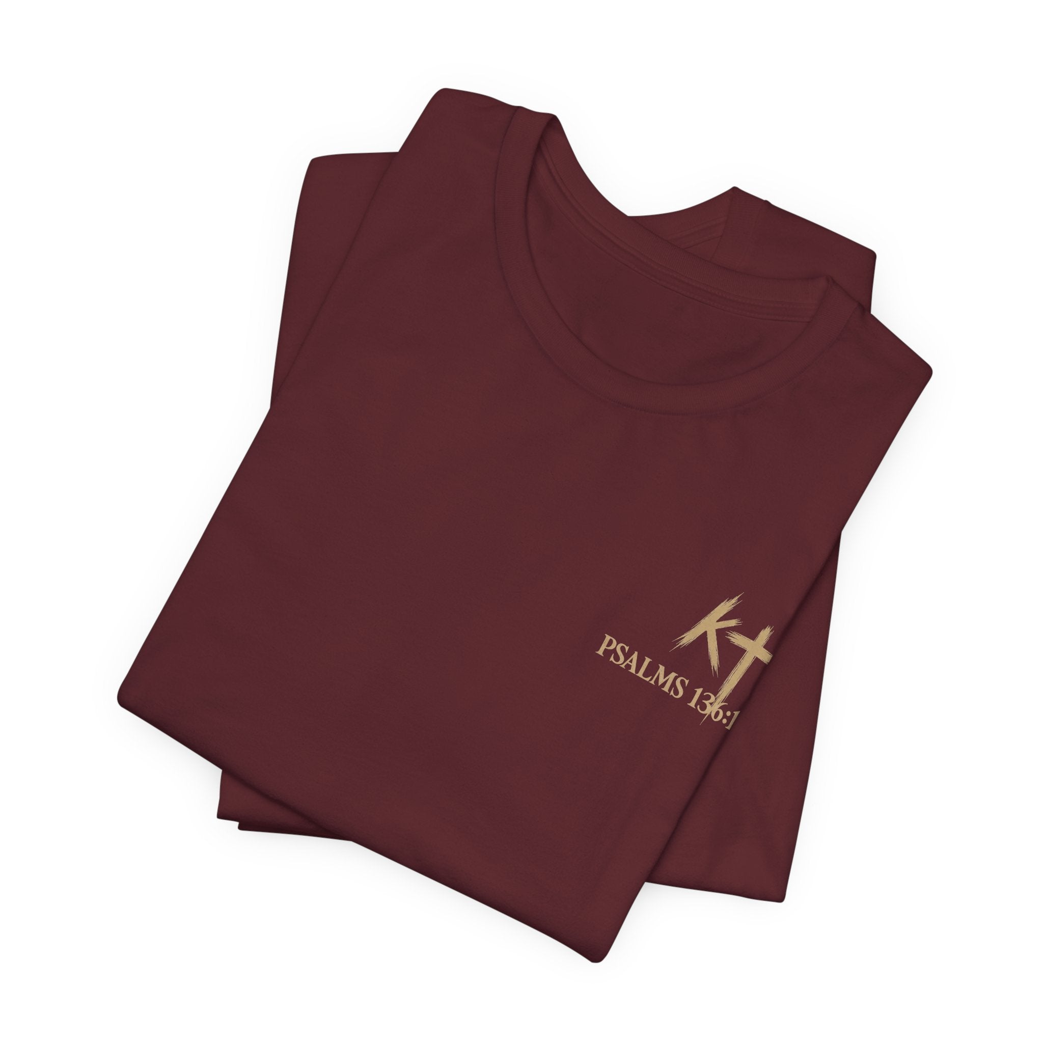 Nothing But the Blood of Jesus Tee — Christian Faith T‑Shirt with Crown of Thorns & Roses