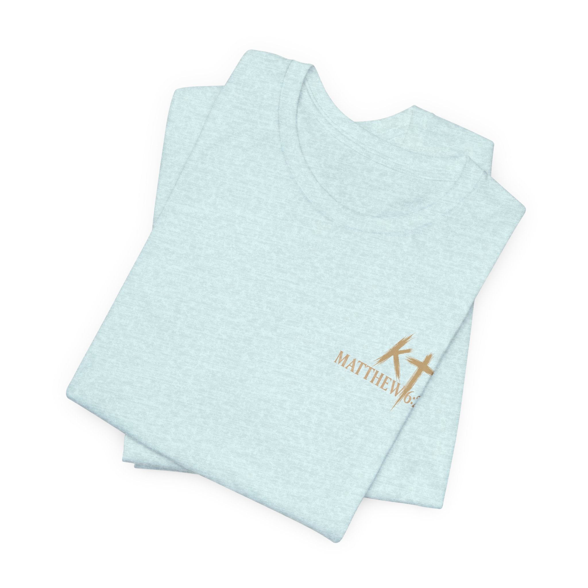 Kingdom & Tempted Christian Tee — Matthew 6:26 Inspirational T‑Shirt