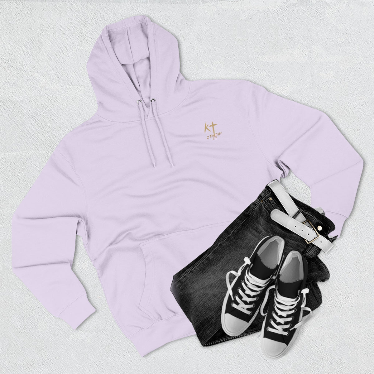 Power, Love & Sound Mind Hoodie – Christian Faith Verse Fleece Hoodie