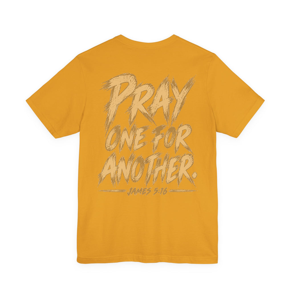Prayer T‑Shirt - "Need Prayer? Stop Me." | Pray One for Another Christian Tee