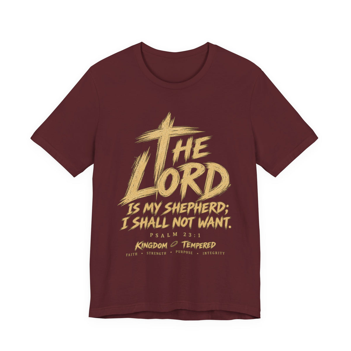 The Lord Is My Shepherd T-Shirt — Psalm 23 Faith Tee