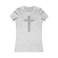 Women’s Faith Tee — Cross Scripture Text Holy Bible Christian Shirt