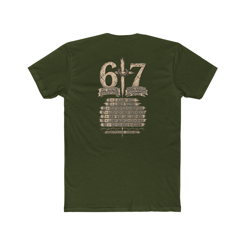 6•7 Cross Sword Vintage Graphic Tee — Providence Youth Ministry Shirt