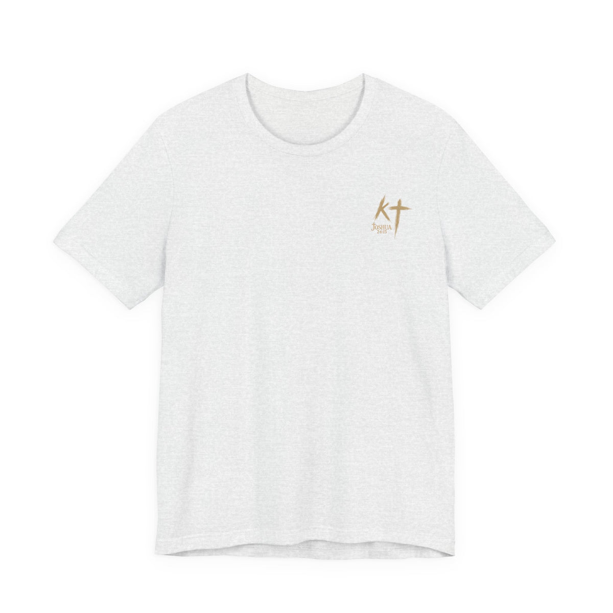 Christian Faith T-Shirt — “As For Me and My House” Family Scripture Tee