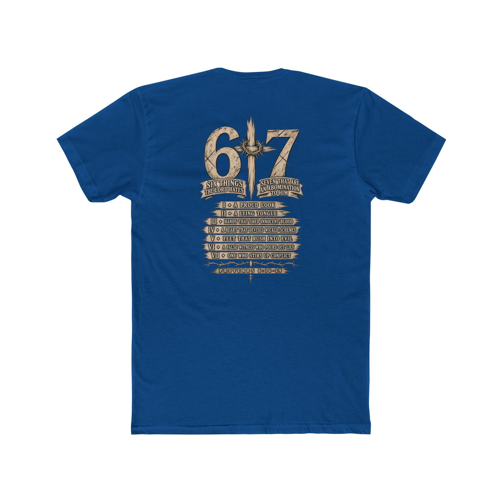 6•7 Cross Sword Vintage Graphic Tee — Providence Youth Ministry Shirt