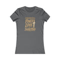 Women's Graphic Tee — "Power, Love, and a Sound Mind" Inspirational Bible Verse Shirt