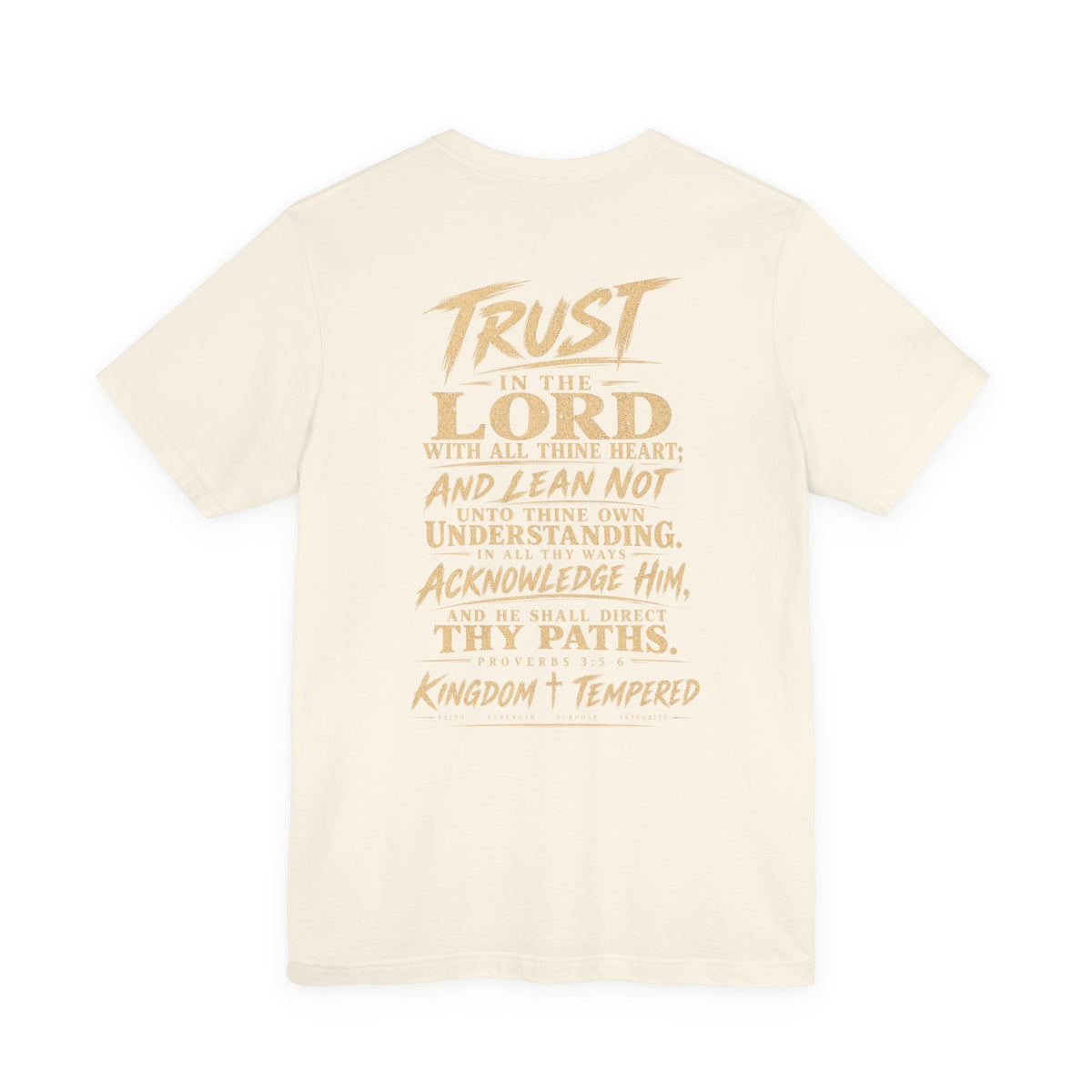Faith T‑Shirt — "Trust in the Lord" Scripture Tee