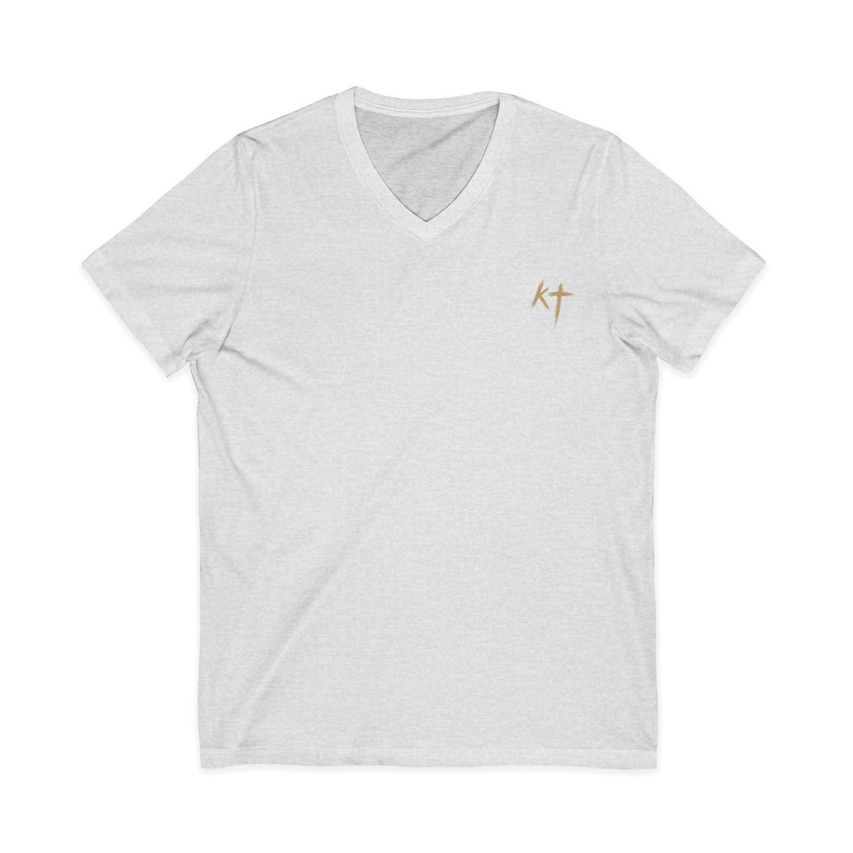 With God All Things Are Possible V-Neck T-Shirt — Christian Faith Inspirational Tee