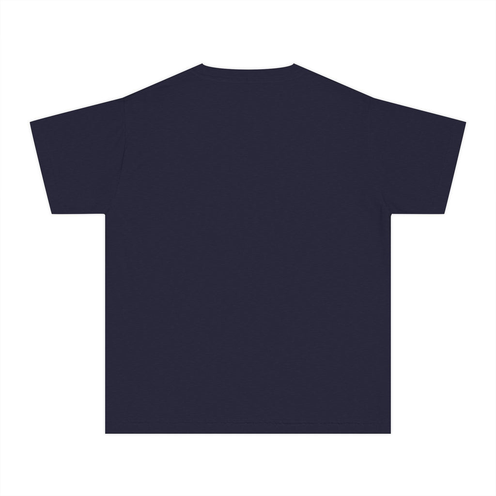 Youth Adventure Tee — “Samuel 1:47 I Must Stay True to the Lord” Biblical David and Goliath Graphic