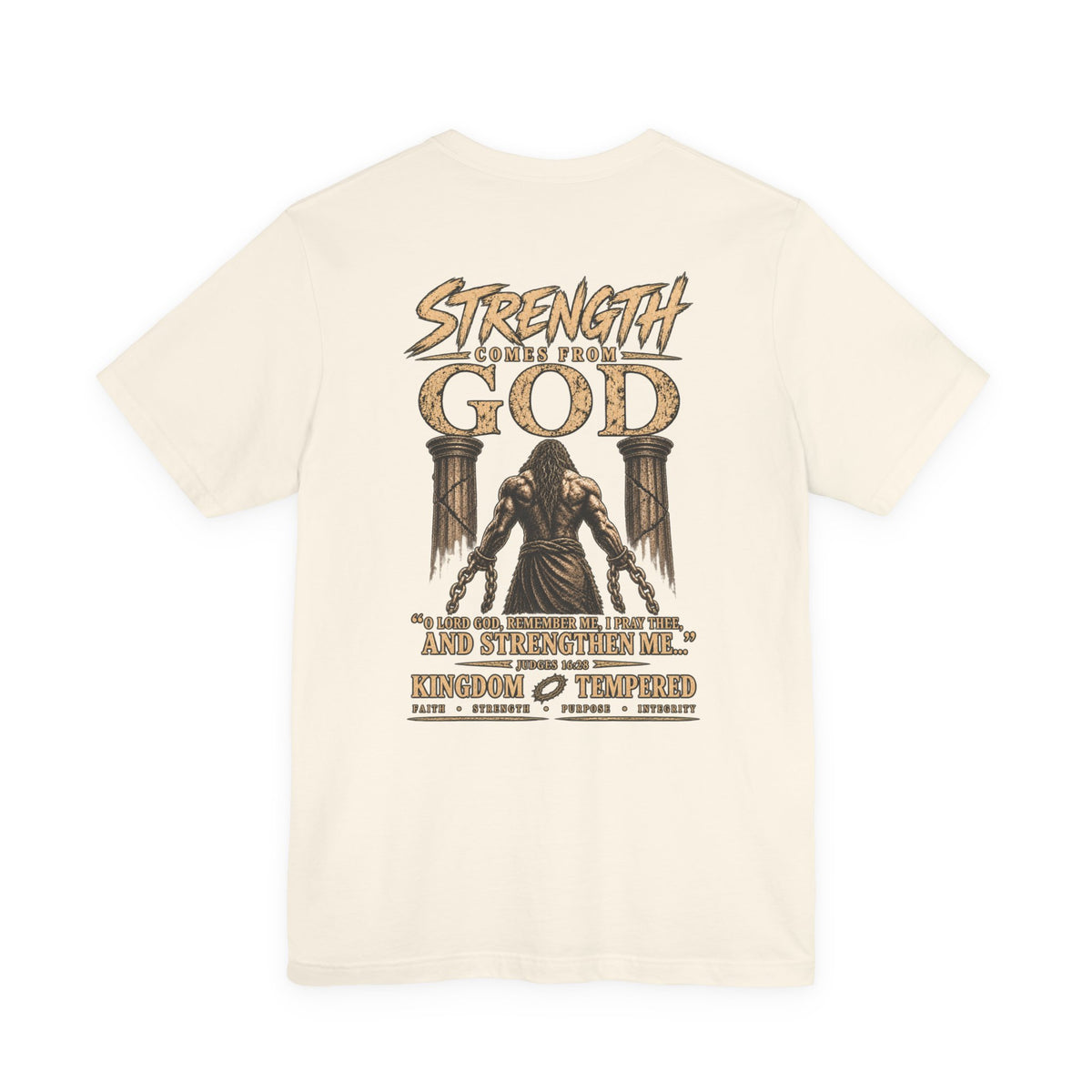Samson my strength comes fromGOD