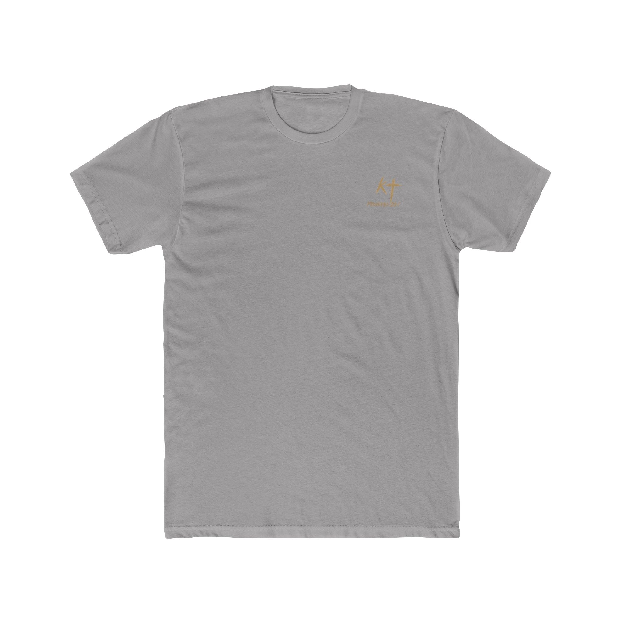 Lion Graphic Tee — "Bold as a Lion" Inspirational Christian Tee (Kingdom-Tempered) — Proverbs 28:1