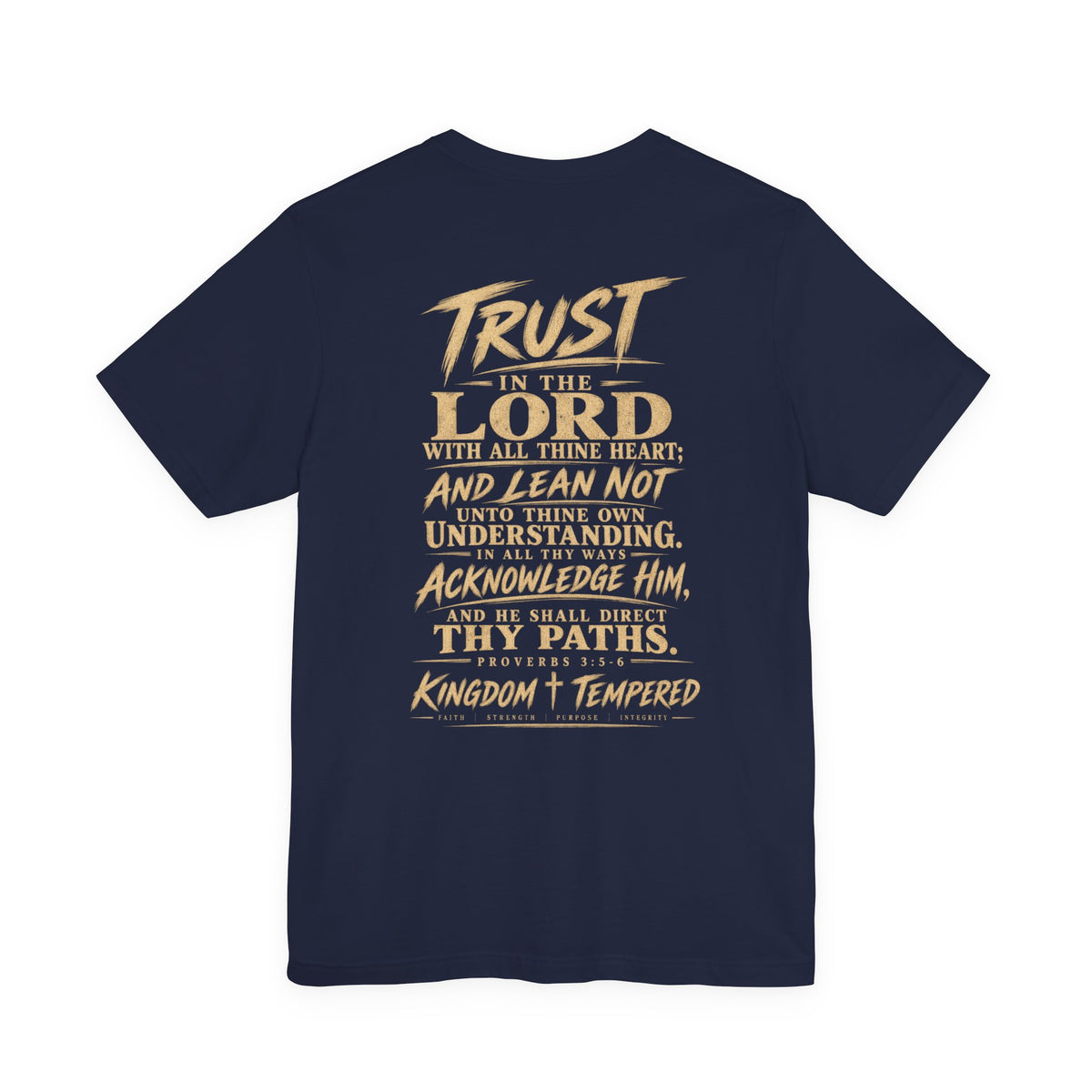 Faith T‑Shirt — "Trust in the Lord" Scripture Tee