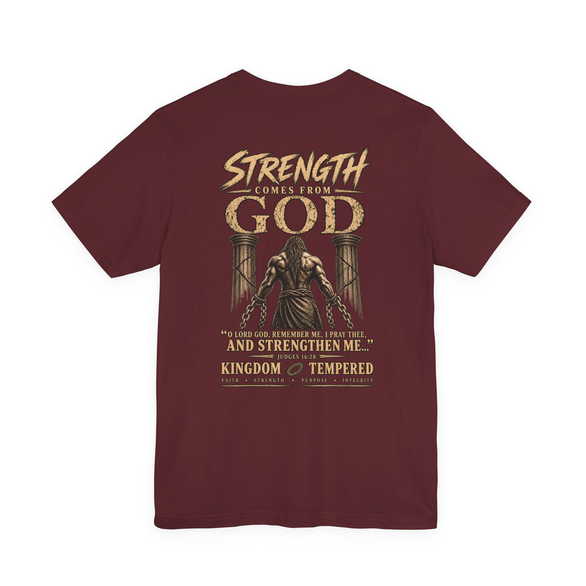 Samson my strength comes fromGOD