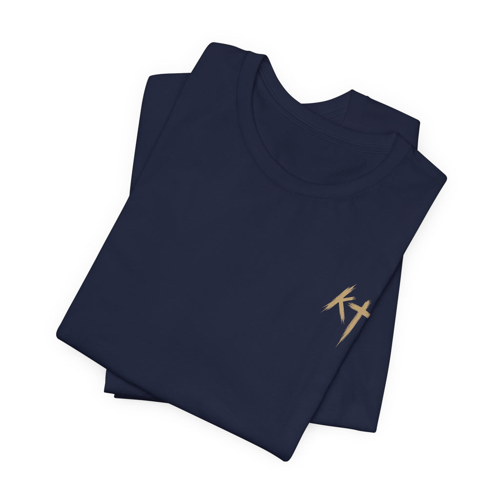 Christian Wings Cross T‑Shirt — 'They That Wait Upon the Lord' Inspirational Tee
