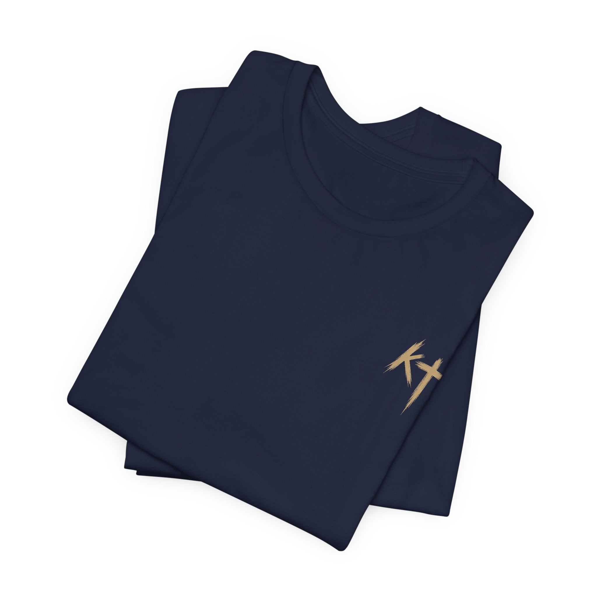 Christian Wings Cross T‑Shirt — 'They That Wait Upon the Lord' Inspirational Tee