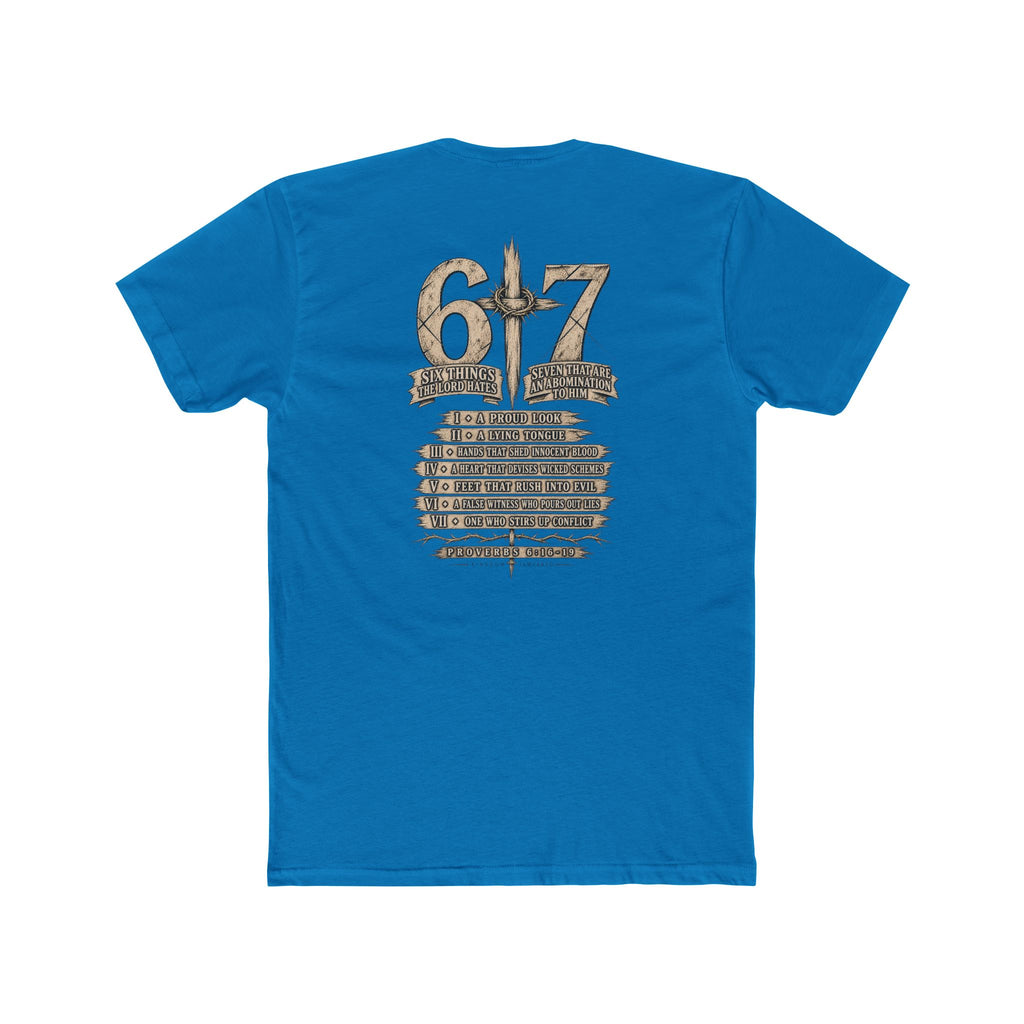 6•7 Cross Sword Vintage Graphic Tee — Providence Youth Ministry Shirt