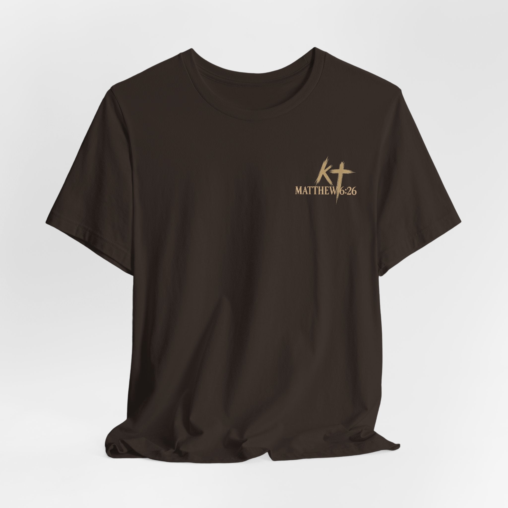 Kingdom & Tempted Christian Tee — Matthew 6:26 Inspirational T‑Shirt