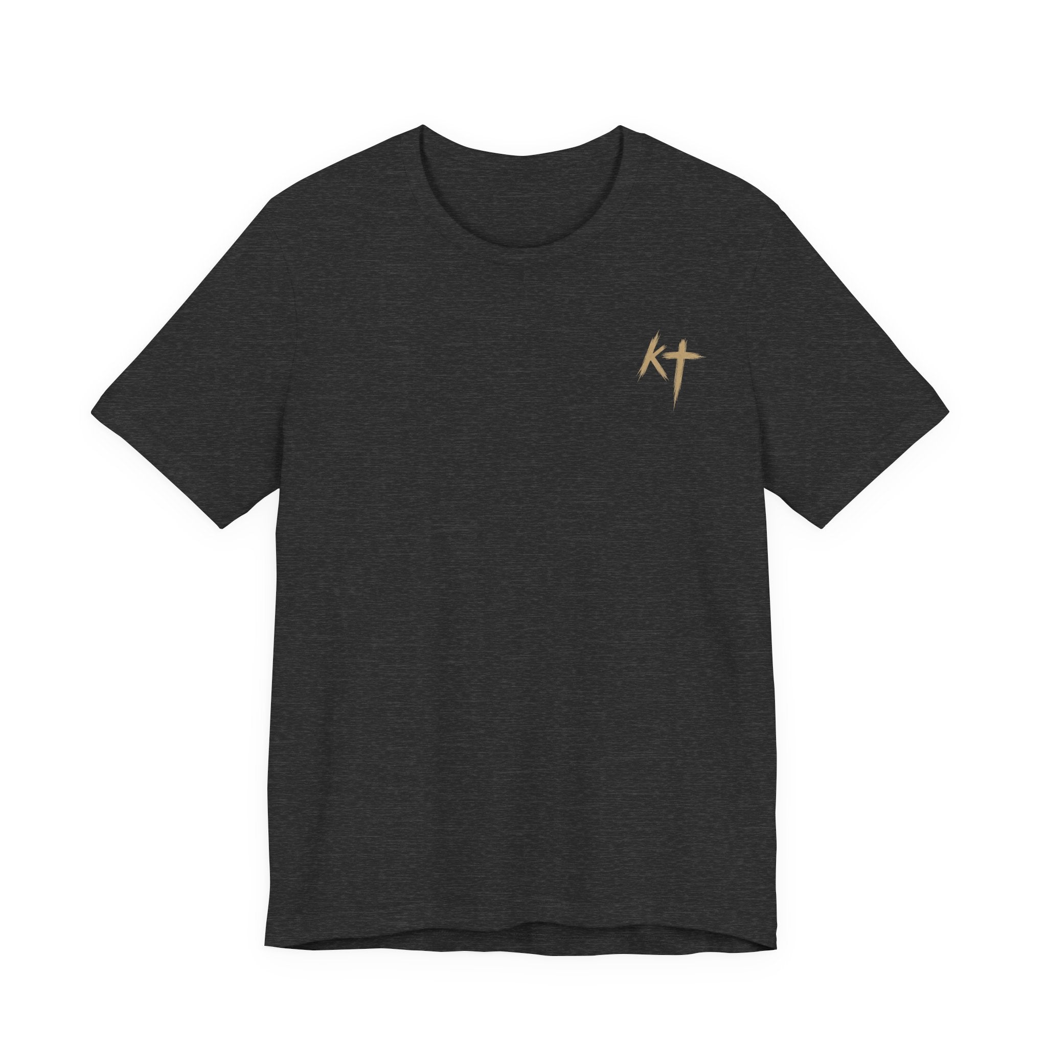 Christian Wings Cross T‑Shirt — 'They That Wait Upon the Lord' Inspirational Tee